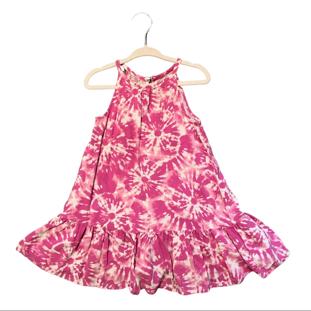 Cat & Jack Pink Tye Dye Dress